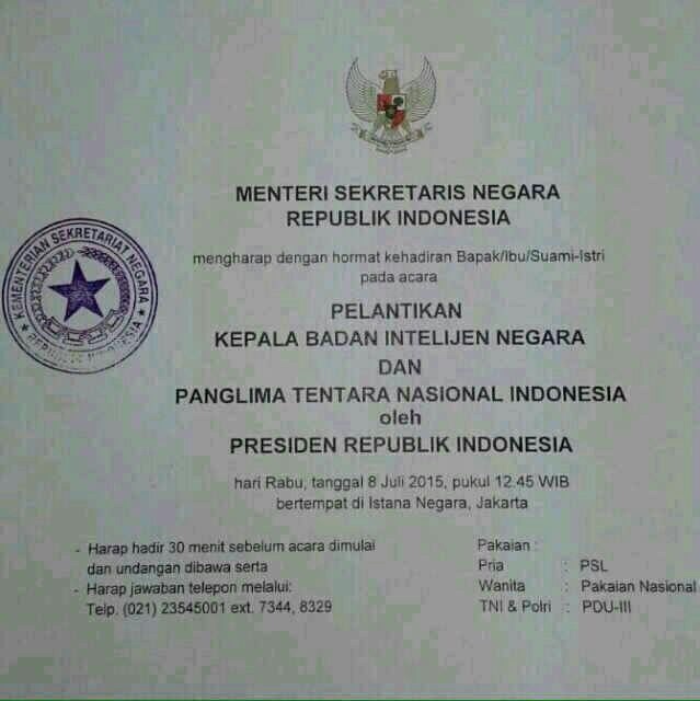 Kemen Setneg Sebar Undangan Revisi Salah Tulis Singkatan