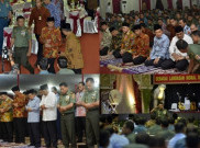 Presiden Jokowi Berbuka Puasa di Mabes TNI