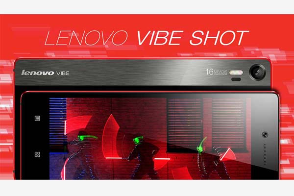 Lenovo Rilis Vibe Shot