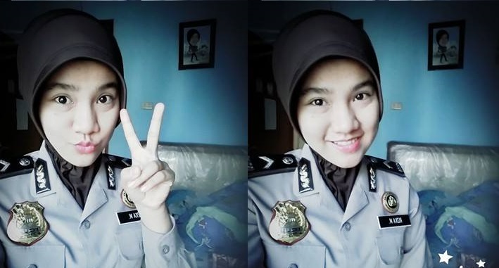 Bripda Rizka Polwan Cantik Hafiz Qur'an