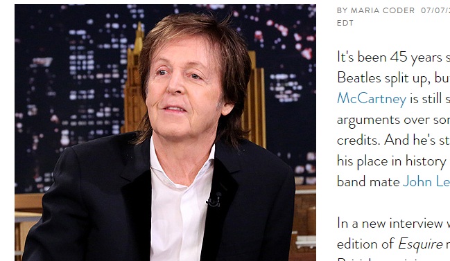 Paul McCartney Sempat Frustasi Atas Kematian Jhon Lennon