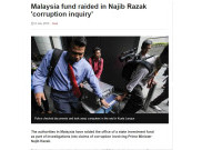 Dugaan Korupsi PM Malaysia, Kantor 1MDB Digerebek