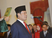 Pelantikan Kepala BIN Sutiyoso
