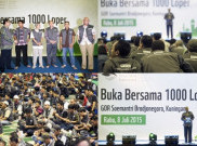 Suasana Buka Puasa LPS Bersama 1000 Loper Koran