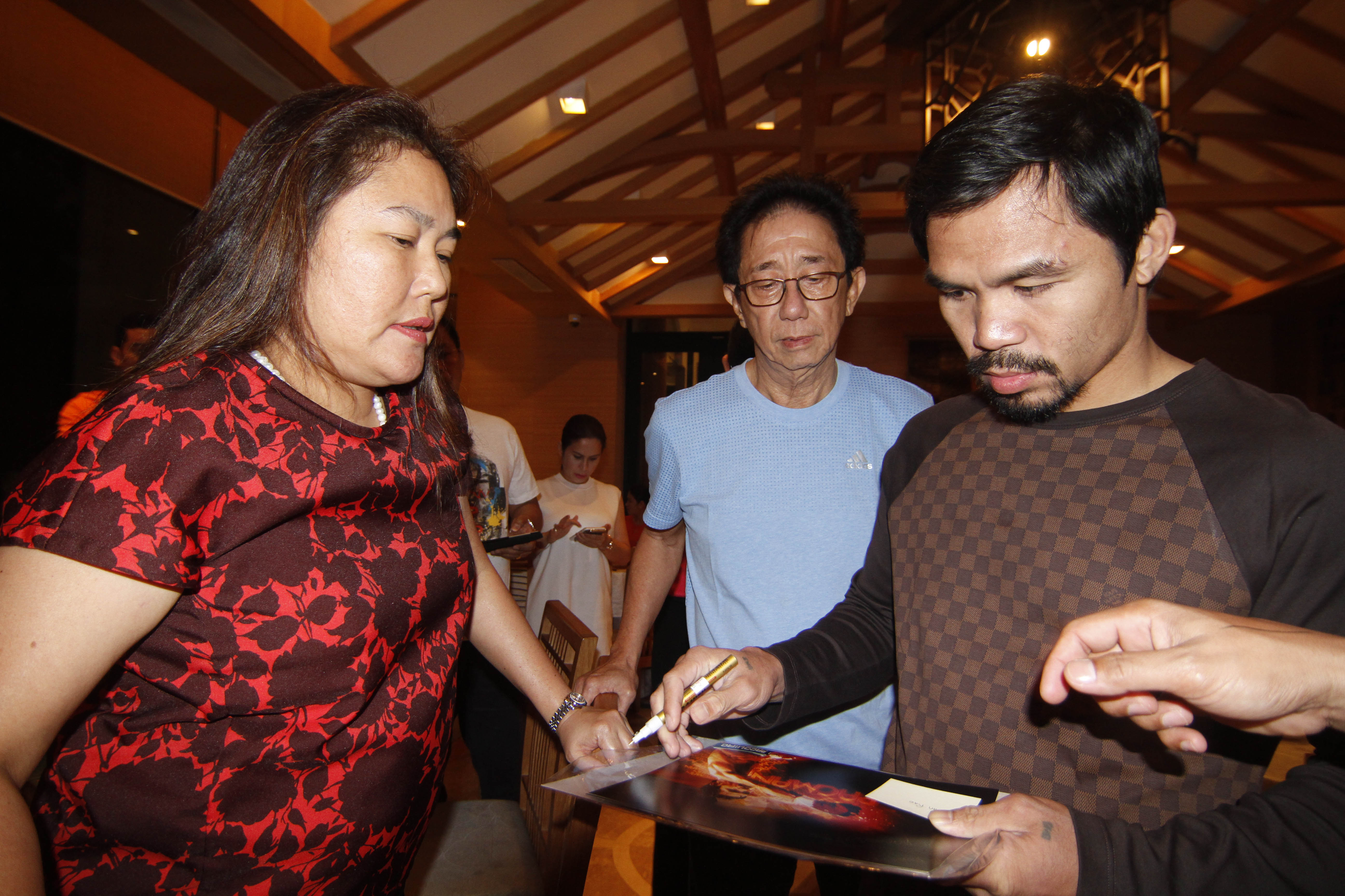 Manny Pacquiao Syuting Iklan Jamu di Yogyakarta