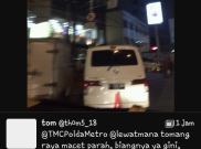 Parkir Sembarangan Jadi Penyebab Utama Kemacetan Jakarta