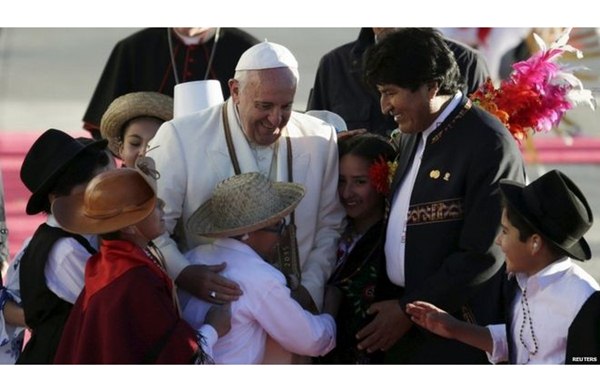 Paus Fransiskus Fokus pada Kemiskinan Bolivia
