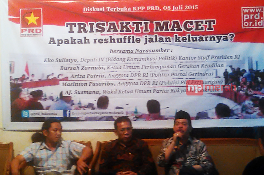 Masinton Tuding Menteri Tidak Kompeten Hambat Roda Pemerintahan