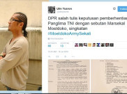 Mabes TNI Pastikan Surat Salah Pangkat Moeldoko  Tidak Benar 