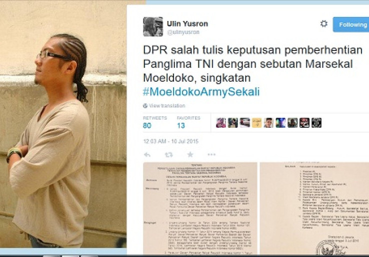 Mabes TNI Pastikan Surat Salah Pangkat Moeldoko  Tidak Benar 