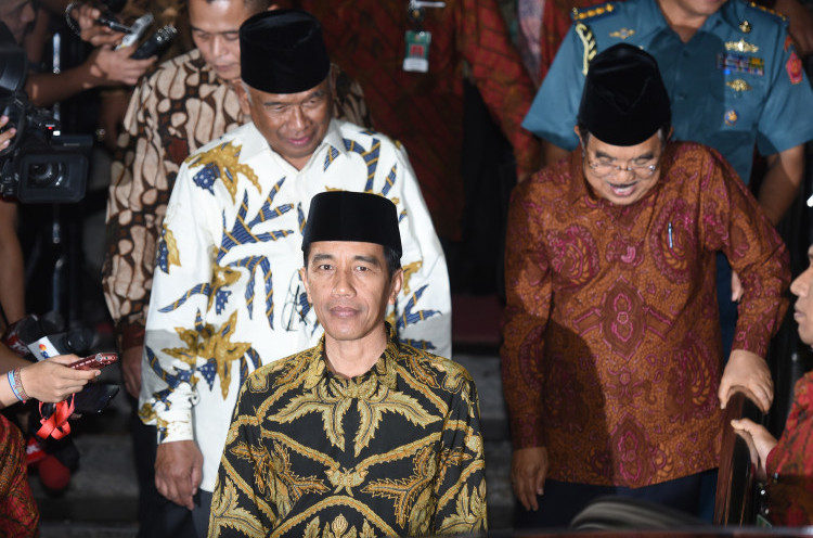 Jokowi Buka Puasa Bersama KPK