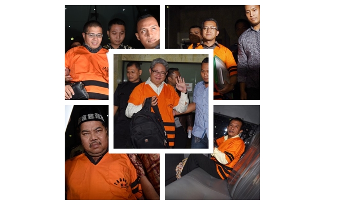 KPK Tahan Tersangka OTT Medan