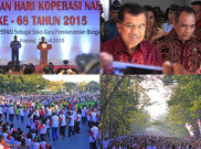 Jusuf Kalla Hadiri Peringatan Hari Koperasi Nasional 2015