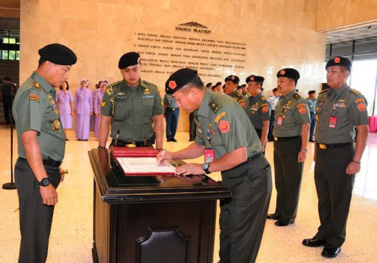 Panglima TNI Pimpin Sertijab Kasetum TNI 