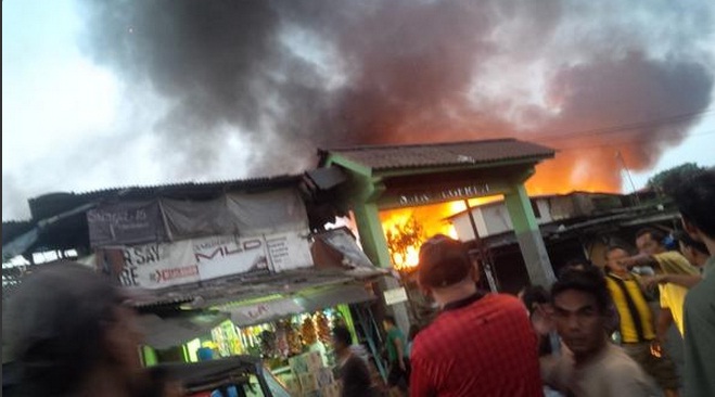 Kebakaran Landa Kampung Bendungan Jago