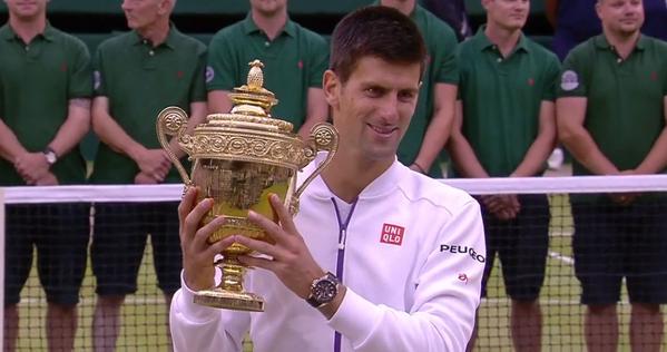 Novak Djokovic Rebut Gelar Juara Wimbledon 2015