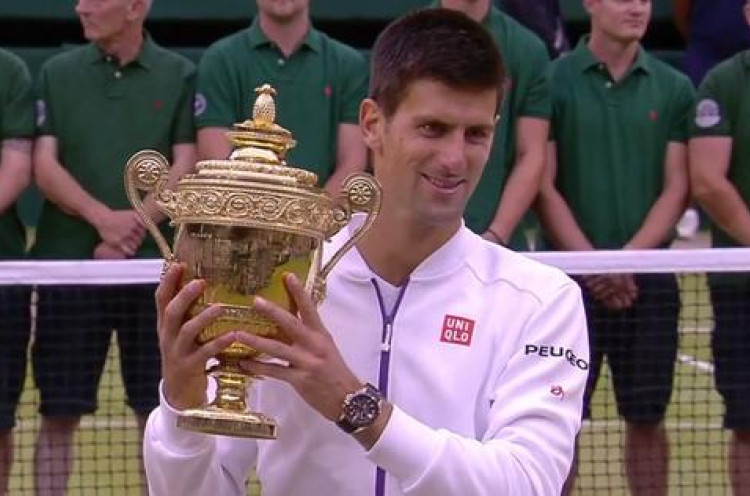 Novak Djokovic Rebut Gelar Juara Wimbledon 2015