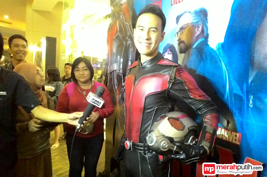 Daniel Mananta Wujudkan Impian Masa Kecil Jadi Superhero Ant-Man