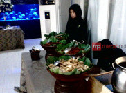 Wah, Ada Ikan Teri di Open House Ketua DPR RI