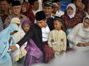 Lebaran Presiden Jokowi di Aceh