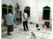 Sambut Lebaran Prabowo Bersih-Bersih Masjid Di Bogor