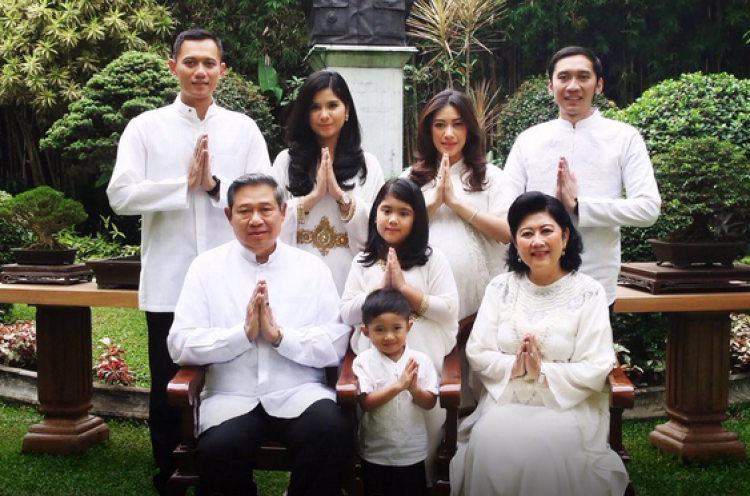 Perayaan Lebaran Keluarga SBY