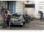 6 Bom Mobil Hantam Gaza