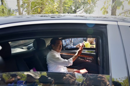 Lebaran Hari Ke-2 Presiden Jokowi Pulang Kampung