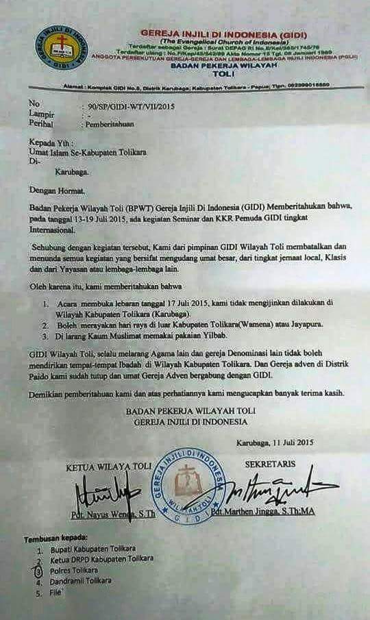 Kapolri: Surat Edaran Asll, Tapi Sudah Dicabut