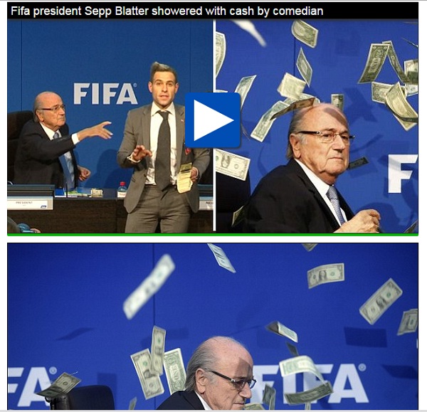 Sepp Blatter Diguyur Uang oleh Lee Nelson