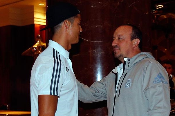 Cristiano Ronaldo dan Rafael Benitez Terlibat Adu Mulut
