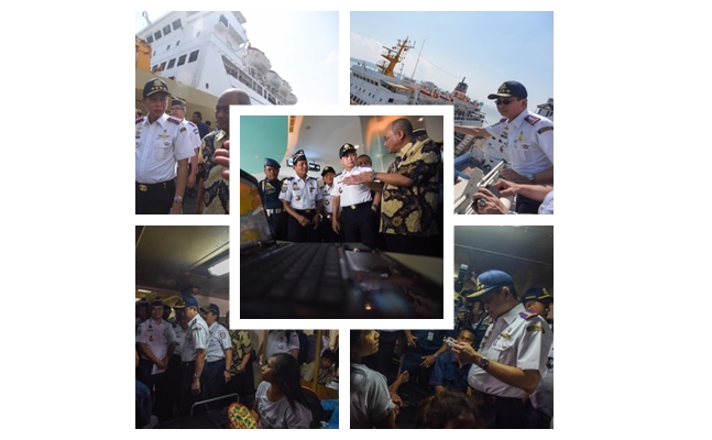 Menhub Tinjau Pelabuhan Tanjung Perak