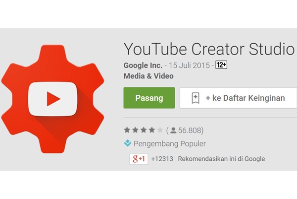 YouTube Creator Studio Miliki Pembaruan Menonjol