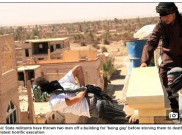 ISIS Lempar Pasangan Gay dari Atap Gedung