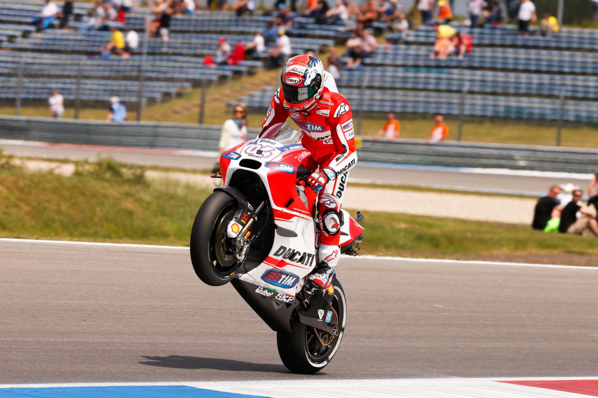 Andrea Dovizioso Komentari Desmosedici GP15