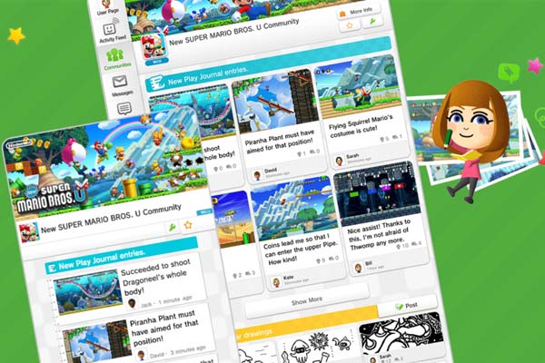 Nintendo Miiverse Terima Pembaruan