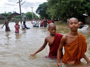 Banjir Dahsyat di Myanmar, 9 Orang Tewas
