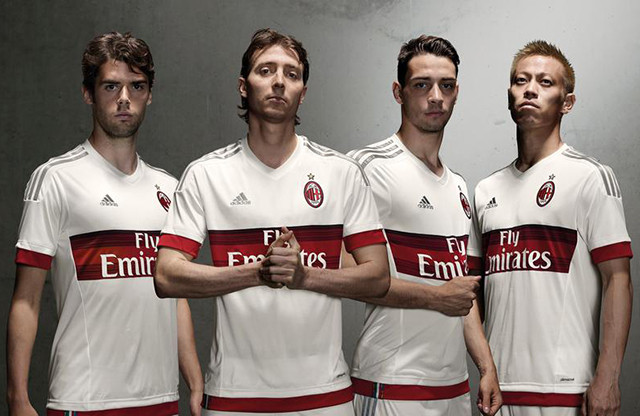 AC Milan Luncurkan Jersey Away 2015/16 