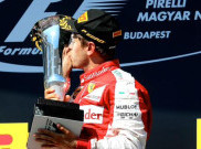 Sebastian Vettel Rebut Gelar Juara GP Hungaria