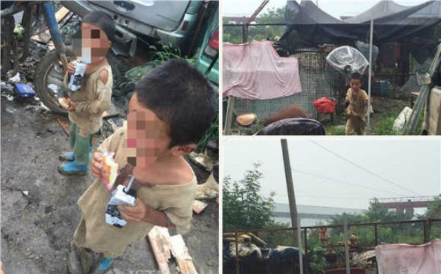 Kejam, Kakek Tega Biarkan Cucunya Tinggal di Kandang Anjing