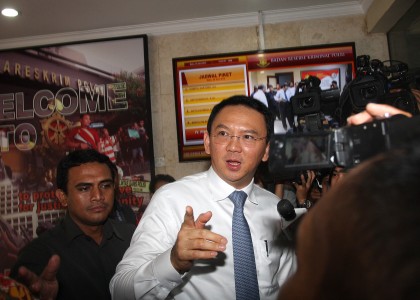 Sambangi Polda Metro Jaya, Ahok Samakan Persepsi Bangun Jakarta 
