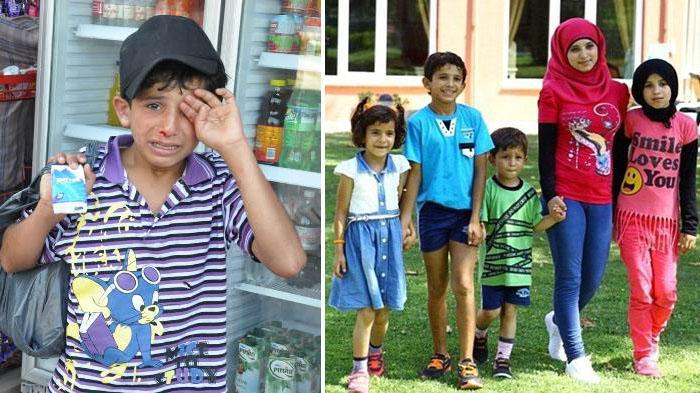 Akhir Bahagia Bocah Suriah Penjual Tisu yang Dipukuli di Turki