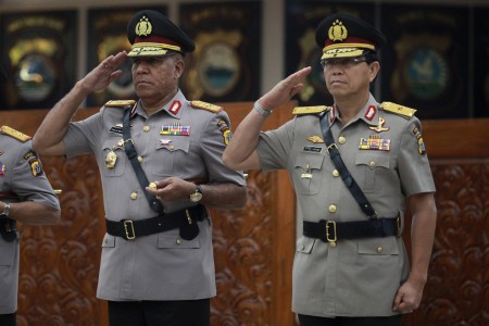 Serah Terima Jabatan Kapolda Papua