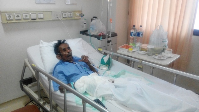 Tolong, Kakek Tarmidi Butuh Bantuan Biaya Rumah Sakit 