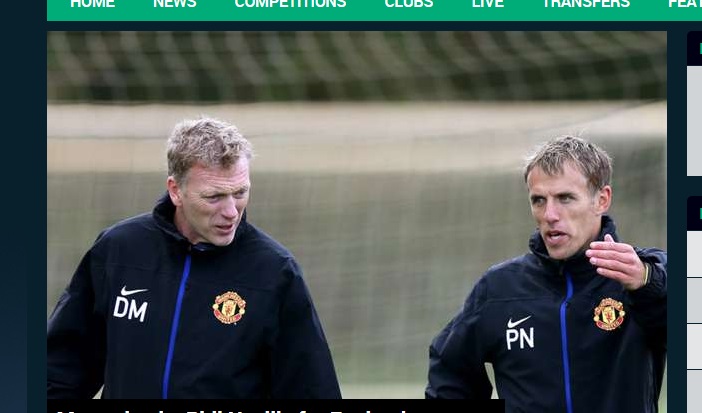 David Moyes Yakin Phil Neville Bisa Jadi Pelatih Timnas Inggris