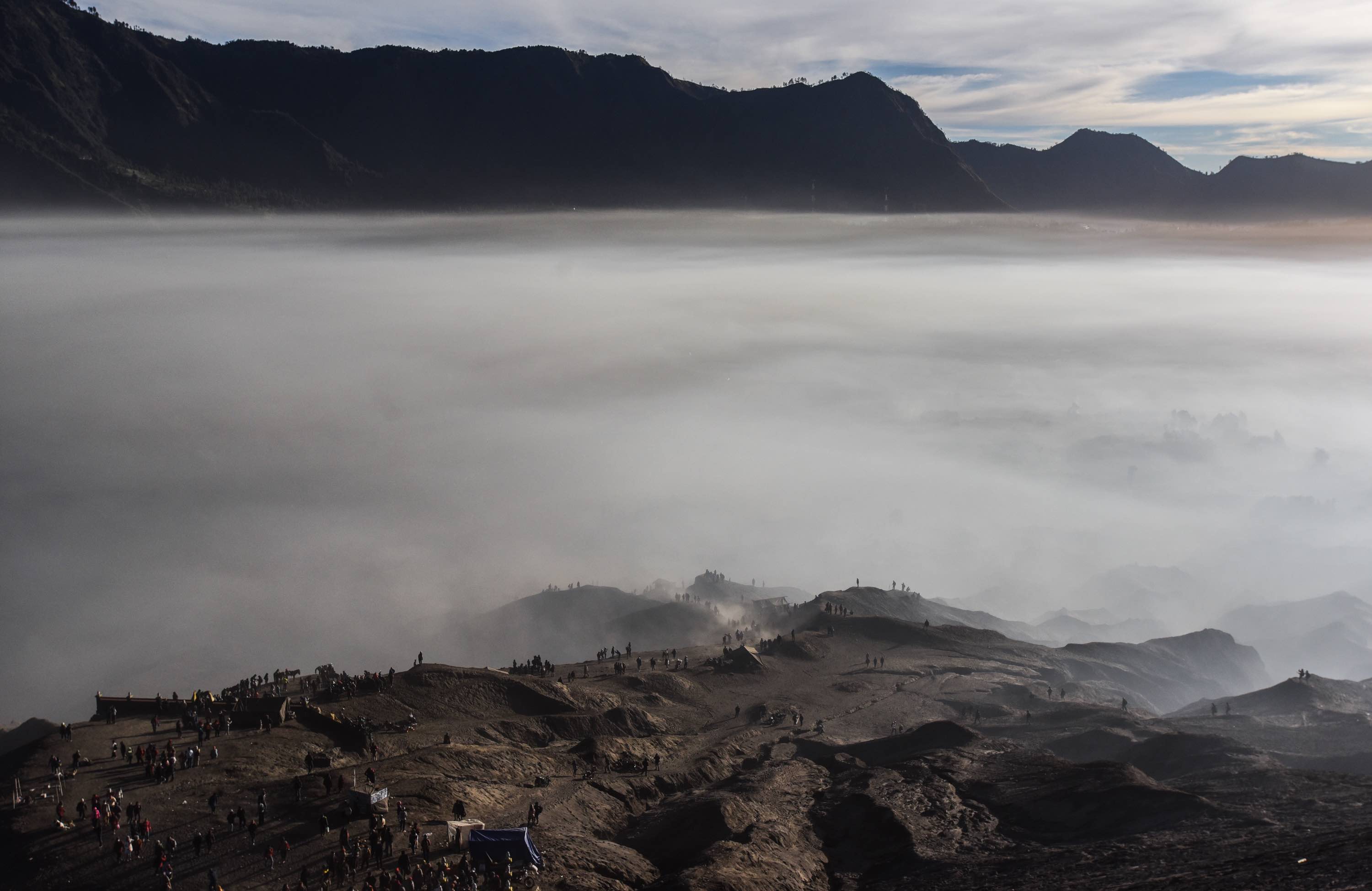 Perayaan Yadnya Kasada Gunung Bromo
