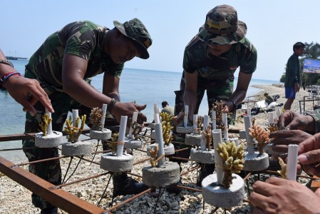 Sambut HUT RI ke-70, Korps Marinir AL Terapkan Program SOLL