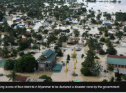 Banjir Dahsyat, Hujan Monsun Jadi Malapetaka bagi Myanmar