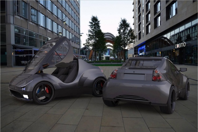 Alex Eroadster, Mobil Listrik Futuristik Asal Irlandia
