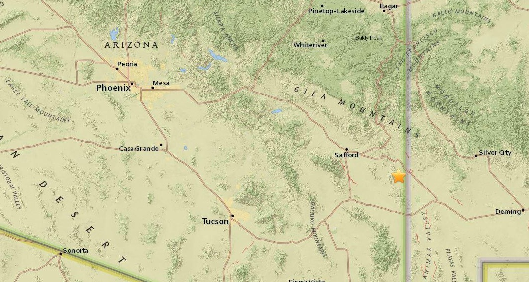 Gempa 3,2 SR Guncang Arizona